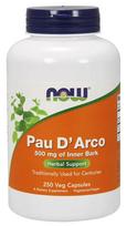 Pau D'Arco, 500mg - 250 vcaps - NOW Foods