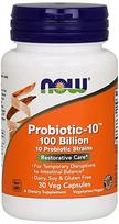 Probiotic-10, 100 Billion - 30 vcaps - NOW Foods