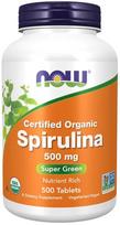 Spirulina, 500mg - 500 tabs - NOW Foods