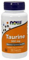 Taurine, 500mg - 100 caps - NOW Foods