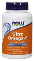 Ultra Omega-3 - 90 softgels - NOW Foods