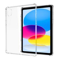 Shockproof Silicone Shell For iPad A16 Case 2025 Flexible Tablet Case Clear Back Cover For Apple iPad 11th Generation Case A3355 (as the picture,iPad 11th 2025 11in) blue