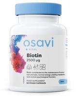 Biotin, 2500mcg - 60 vegan caps - Osavi
