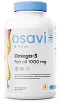 Omega-3 Fish Oil Molecularly Distilled, 1000mg (Lemon) - 180 softgels - Osavi