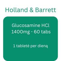 Glucosamine HCl, 1400mg - 60 tabs - Holland & Barrett