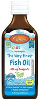 Kid's The Very Finest Fish Oil, 800mg Lemon - 200 ml - Carlson Labs