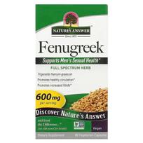 Fenugreek, 600mg - 90 vcaps - Nature's Answer