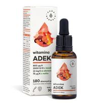 ADEK Vitamin A + D3 + E + K2 drops 30 ml - AURA HERBALS