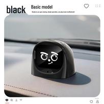 Dirbtinio intelekto augintinio automobilio ornamentas ir stalinio kompiuterio robotas-išraiška: Xiao Zhi - Studentų Dialogas ir Žadintuvo Balso Asistentas gray
