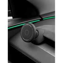 Silikoninis magnetinis telefono laikiklis Tesla Model 3 Highland, Model Y Juniper LHD RHD Automobilio laikiklis Interjero aksesuarai MagSafe Steering Column Top gray