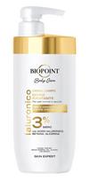 BIOPOINT Kūno priežiūra Drėkinamasis kūno kremas su 3 % hialurono rūgšties 500 ml