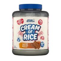 Cream of Rice, Toffee Biscuit - 2000g - Applied Nutrition
