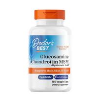 Glucosamine Chondroitin MSM + Hyaluronic Acid - 150 vcaps - Doctor's Best