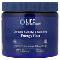 Creatine & Acetyl-L-Carnitine Energy Plus - 233g - Life Extension
