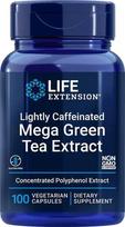 Lightly Caffeinated Mega Green Tea Extract - 100 vcaps - Life Extension
