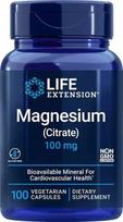 Magnesium (Citrate), 100mg - 100 vcaps - Life Extension