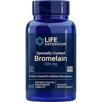 Specially-Coated Bromelain, 500mg - 60 enteric coated vegetarian tabs - Life Extension