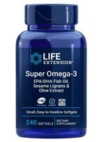 Super Omega-3 EPA/DHA with Sesame Lignans & Olive Extract - 240 softgels - Life Extension