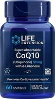 Super-Absorbable CoQ10 (Ubiquinone) with d-Limonene, 100mg - 60 softgels - Life Extension