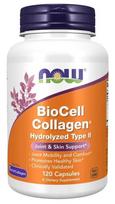BioCell Collagen Hydrolyzed Type II - 120 caps - NOW Foods