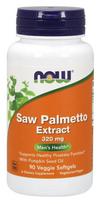 Saw Palmetto Extract with Pumpkin Seed Oil, 320mg - 90 veggie softgels - NOW Foods