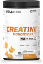 Micronised Creatine Monohydrate Flavoured, Orange - 500g - Skill Nutrition