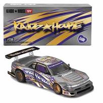MINI GT Kaido House Modeliukas 1/64 Nissan Silvia S13-R Kaido Drift V1, various (yra Sandėlyje)
