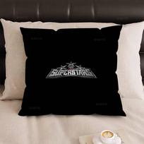 W-WWE Wrestling Star ART Cushion Cover Car Throw Pillow Case For Sofa Car Christmas Gift 40x40cm 45x45cm 26x26Inch gray