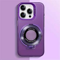 Shockproof Phone Case For Honor Magic 7 Lite X9C X9A X9B X8B X8A X7A X7B X6B X5B Magnetic Stand Holder Acrylic Cover Coque Funas For Honor X5B purple