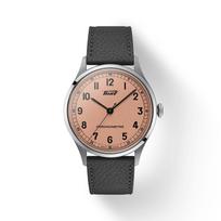 Tissot Leather Strap pink Dial Men's Fashion Watch T142.464.16.332.00 rožinė