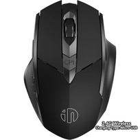 Inphic F1S Rechargeable 2.4G Wireless Mouse Office Mute Ergonomic And Skin-friendly Materials Support PC Laptop Tablet Universal