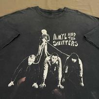 Band Rock Amyl and the Sniffers Punk Tee Unisex Short Sleeve Cotton Shirt Unisex T-Shirt XL gray