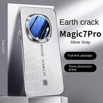 For Huawei Honor Magic 7 Pro Case Luxury PU Leather Skin Protective Back Cover Case For Honor Magic 7 7Pro Magci7 Phone Shell Honor Magic7 balta