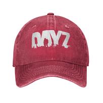Dayz Game Washed Baseball Cap Streetwear Sun Trucker Hat Spring Women Unisex Outdoor Gym Baseball Caps One Size pink