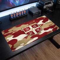 X2523==Serbia Crest Mouse Pad, Extended Non Slip Rubber Desk Mat for Gaming Office Laptop Fan Gift 30cmx60cm（11.8x23.6inch）
