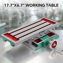 SIHAO Milling Table Worktable Cross Milling Machine 17.7×6.7Inch