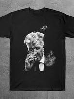 David Lynch Unisexs Graphic TShirt Street Style Regular Fit Short Sleeve Pure Cotton Couple All Seasons Streetwear TShirt M gray