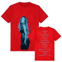 KAROL G NEGAILIU, KAD TIEK DAUG JAUČIU Medvilniniai Marškinėliai Trumpomis Rankovėmis Moterims Vyrams T-shirt Grafinis Spaudinys Prekės Laisvalaikio Unisex T-shirt XS juoda