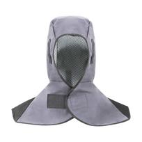 Washable Full Protective Welding Helmet Fireproof Welding Hood Portable Welding Neck Cover  Welder style 3 gray