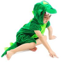 Helovino Vaikų Gyvūno Pasiruošimo Kostiumas Krabas Delfinas Krevetė Pingvinas Kostiumas Suaugusiųjų Cosplay Apranga Gyvūnų Kostiumai Kombinezonas 100cm žalia