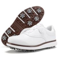 Professional Spiked Men Golf Shoes Waterproof Microfiber Anti-Collision Toe Outdoor Competition Sports Sneakers 39-48 Golf Shoes Men 42 balta