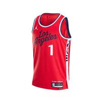 Jordan x NBA Statement EditionSwingman Basketball Jersey Men's University Red FQ4720-659 S raudona