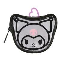 Gourmandise Sanrio Characters Gadget Clear Pouch Kuromi SANG-516KU gray