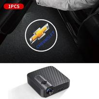 LED Automobilio Durų Pasitikimo Šviesos Logotipo Projektorius Lazerinė Lempa Šešėlio Durų Šviesa Chevrolet Cruze Captiva Lacetti Aveo Niva Trax Onix black