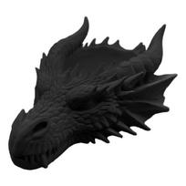 Decorative Gothic Dragon Head Plastic Tray Multifunctional Decorative Holder For Organizing Jewelry And Candle juoda