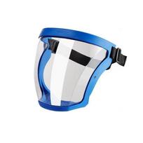 Waterproof Kids Anti-Splash Face Mask Adjustable Full Face Goggles  Children tamsiai mėlyna spalva