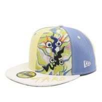 NEW ERA 59FIFTY Taro Okamoto Collaboration Baseball Cap 5950 TAROKA MITSUMEAUAI MLT Multicolor Size 7 3/8 Unisex beige