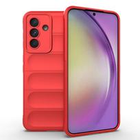 New Shockproof Case For Samsung Galaxy A56 A36 A26 A16 A06 M16 M06 M35 M55 M15 A55 A35 A15 F16 F06 A05 A05S Silicone Back Cover For Galaxy A56 raudona