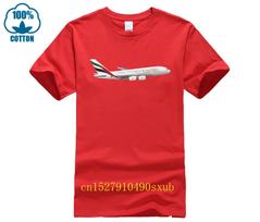 Emirates Airline Airbus A380 Liberty Tee Unisex Softstyle Tshirt M red