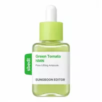 Sungboon Editor Green Tomato NMN Pore Minimizing Ampoule, 40 ml. – poras mažinantis serumas